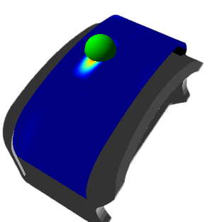 PzR pressure/contact visualization